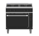 Waldorf Bold 900mm Gas Range Electric Static Oven Low Back - 4 Burner