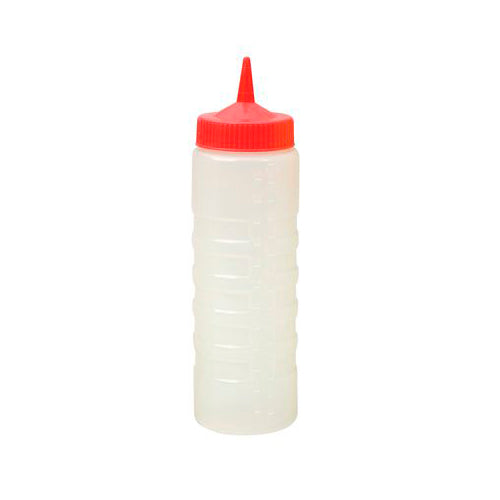 Sauce Bottle - 750ml - Red Lid