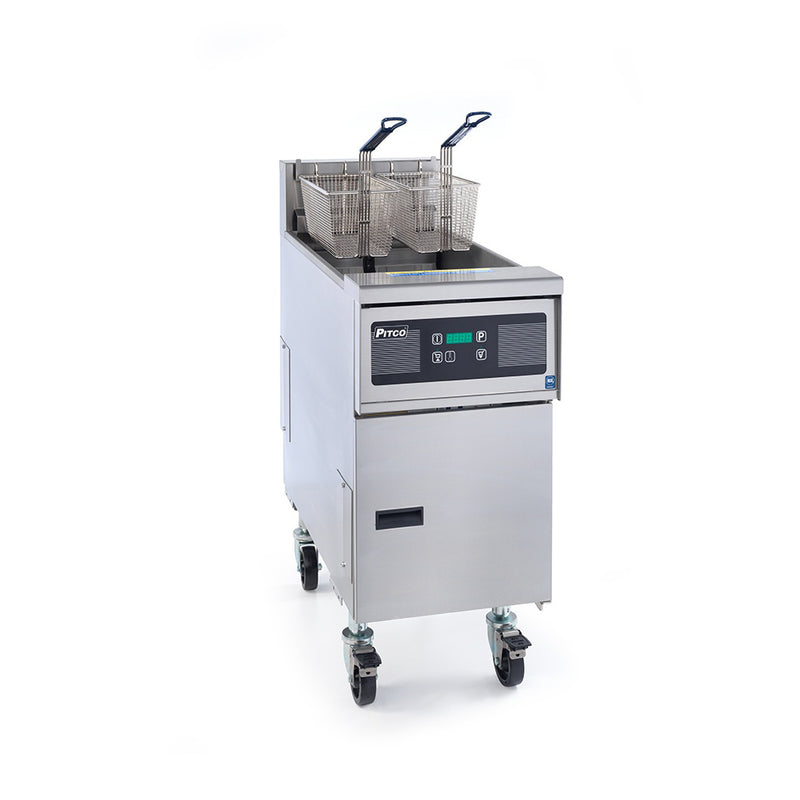 Pitco SE14-C-FR Solstice Electric Fryer w/ Computer Control & Filter Ready