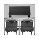 Scotsman SIS Series Ice Shuttle Storage Bin 613kg capacity suits 2 x 73kg capacity ice carts