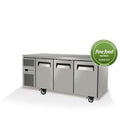 Skope 3 door REFLEX undercounter freezer - S/S