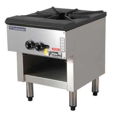 Goldstein Dual ring Floor Standing Stock Pot Boiling Table
