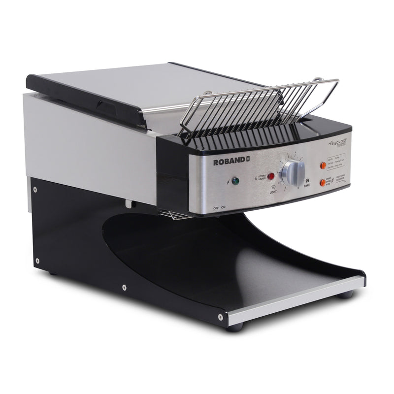 Roband Black Sycloid Toaster - 500 Piece/Hr