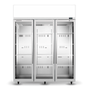 Skope TME ActiveCore Top Mount Display Fridge - 3 Door - Lit Sign  - White