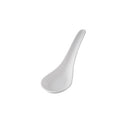 Melamine - Chinese Spoon - 150mm - White