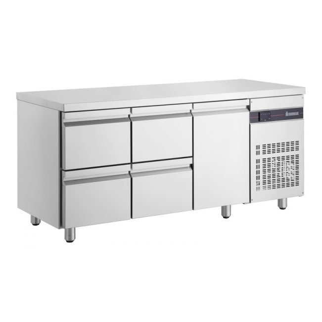 Inomak Underbar Drawer Fridge 1 Door 4 Drawers