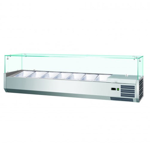 Refridgerated Ingredient Unit 1800mm - 8 x 1/3 pans (not included)