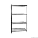 Shelving Set-Black 1067x610mm