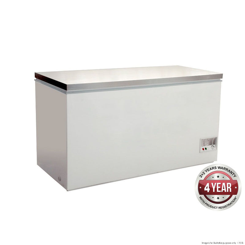 Thermaster 598L S/S Lid Chest Freezer 1602 x 726 x 1040mm