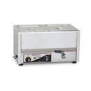 Roband Bain Marie 3 x 100mm pans & lids