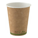 8oz Single Wall Biocup - Kraft, c1000