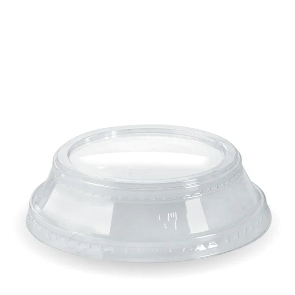 Lid - Clear Dome No Hole, suit 300-700ml Cup, c1000