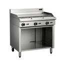 Cobra Gas 900ml Griddle Cooktop with open cabinet base
