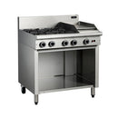 Cobra Gas Cooktop, 4 open burners & 300ml Griddle