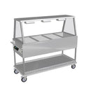 Culinaire 3 Bay Mobile Bain Marie with Heated Gantry