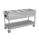 Culinaire 4 Module Mobile Bain Marie 10Amp 1549x640x900