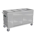 Culinaire 4 Module Mobile Bain Marie Hot Cupboard 15Amp