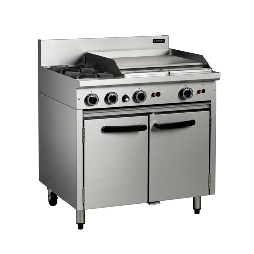 Cobra Gas Range with 600ml Griddle, 2 Open Burners