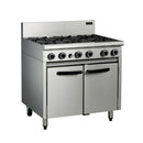 Cobra Gas Range 6 Open Burners Static Gas Oven