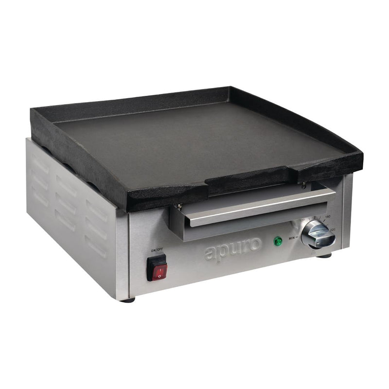 Apuro Counter Top Electric Griddle - 380x385mm