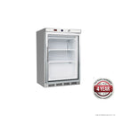 Thermaster 140L Single Glass Door S/S Bar Freezer 600 x 600 x 850mm
