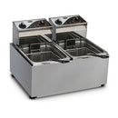 Roband Twin Pan Fryer 2x15amp, 2x8lt pans