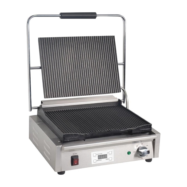 Apuro Contact Grill Large Ribbed/Ribbed