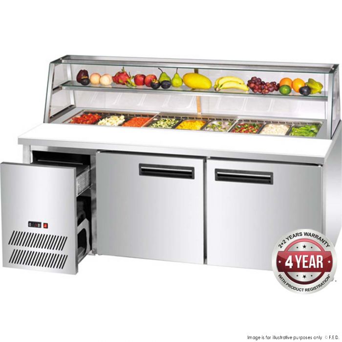 Thermaster 550L Sandwich Bar 1500 x 700 x 1150mm