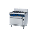 Blue Seal 6 Burner Gas Range Static Oven
