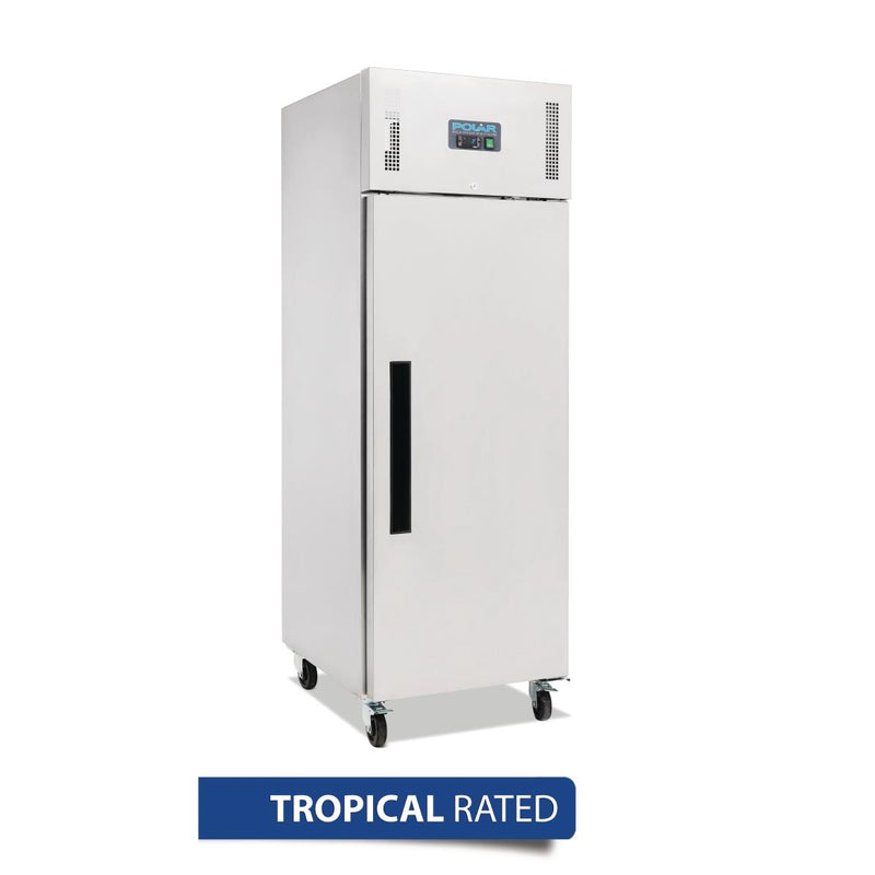 Polar G-Series Gastro Upright Freezer Single Door - 600Ltr 21cuft Ventilated