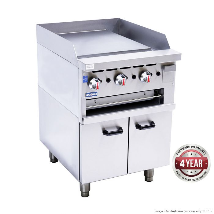 Gas Griddle And Gas Toaster 610x815x970mm LPG - 36mj/h