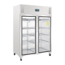 Polar G-Series Gastro Display Glass Door Fridge - 1200Ltr