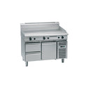 Waldorf 800 Series GP8120G-RB 1200mm Gas Griddle - Refrigerated Base