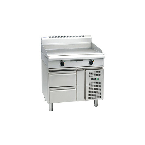 Waldorf 800 Series GP8900E-RB 900mm Electric Griddle - Refrigerated Base
