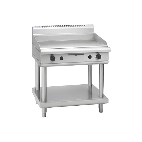 Waldorf 900ml Gas Griddle on Leg Stand