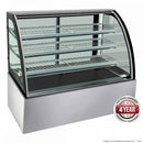 Curved Glass Hot Food Showcase 1200x740x1350mm