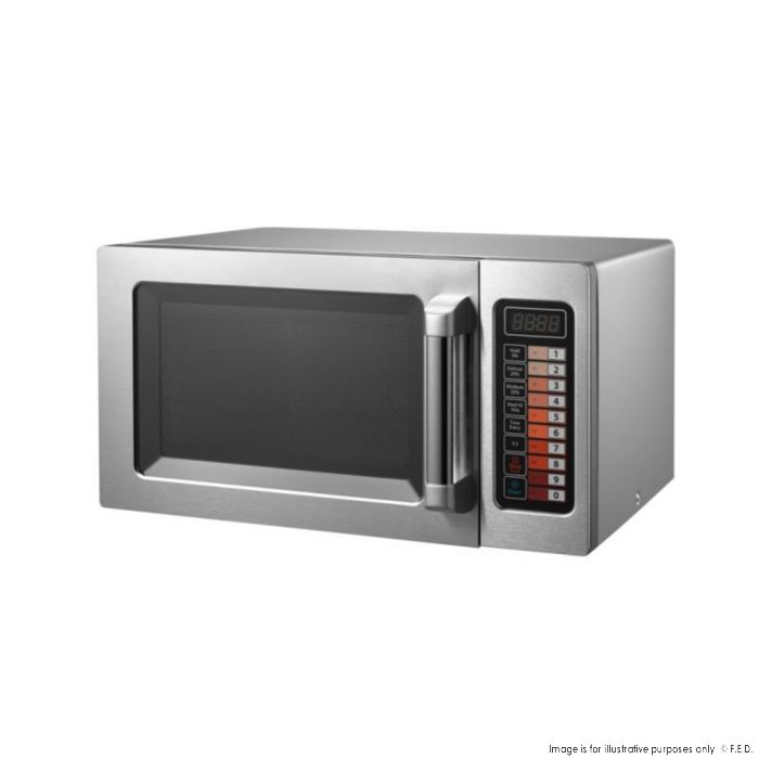 Stainless Steel Microwave Oven 511x432x311mm 1000W/10A