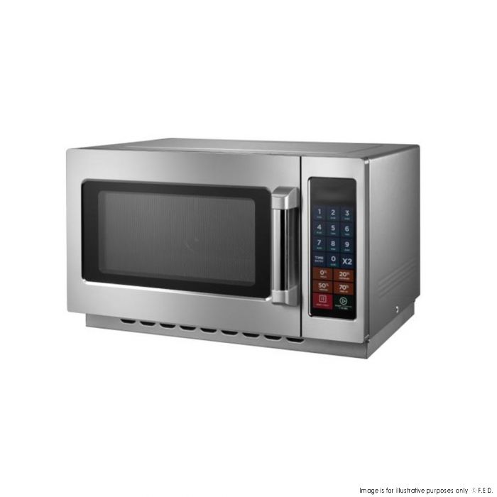 Stainless Steel Microwave Oven 553x488x343mm 1400W/10A