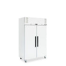 Pearl - 2 Door White Colorbond Upright Storage Refrigerator