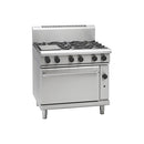Waldorf 6 Burner Range with Gas Static Oven
