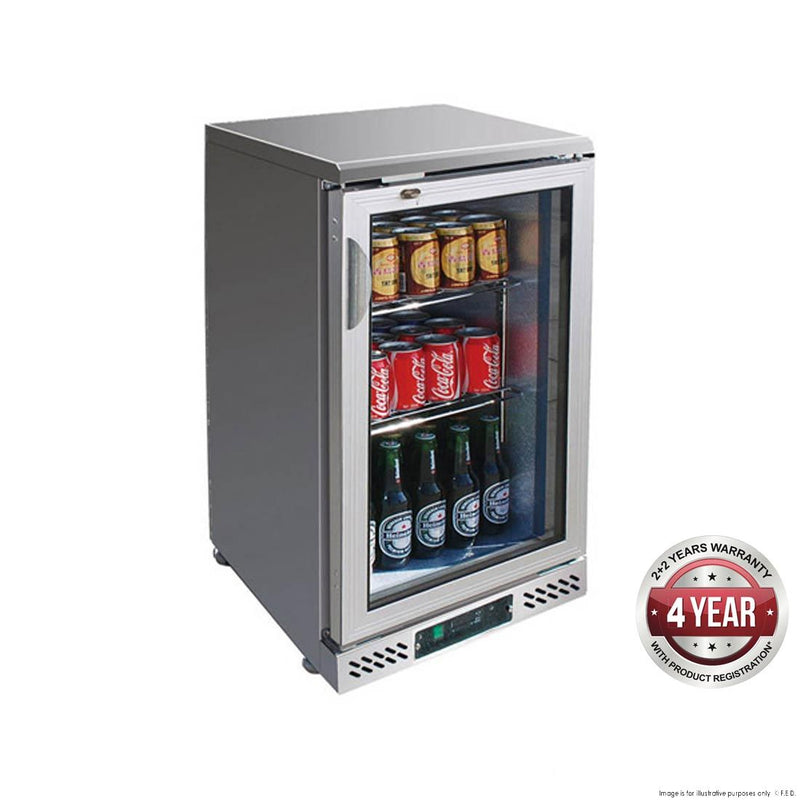 Thermaster 129L Single Door S/S Bar Cooler 600 x 535 x 900mm