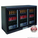 Thermaster 320L Three Sliding Door Bar Cooler 1350 x 535 x 900mm