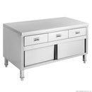 Bench Cabinet with Drawers 1200x700x900mm