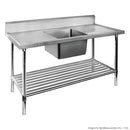 Single Sink Bench - Centre 1200x600x900mm