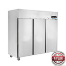 Thermaster 1500L Three Door Upright Fridge 1835 x 760 x 1980mm