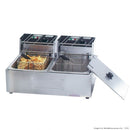 Double Tank Electric Fryer 580x470x320mm 2x2400W/ 2X 10A