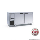 Thermaster S/S Double Door Bench Fridge 315L