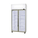 SKOPE ActiveCore 2 Glass Door Fridge 950L - White