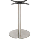 St/St 304 Table Base - 430mm Round