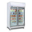 Freezer UF1000LF UP/R FF GLS 976L 2DR New L/Box